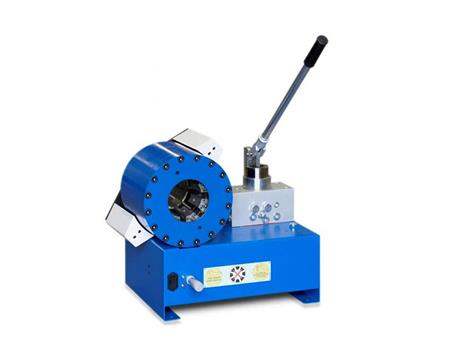Manual hydraulic pipe press